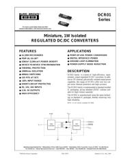 DCR010503U1K 数据规格书 1