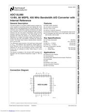 ADC12L080EVAL 数据规格书 1
