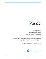 CY8C26233-24SI datasheet.datasheet_page 1