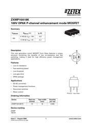 ZXMP10A18KTC datasheet.datasheet_page 1