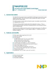 74AUP2G132 datasheet.datasheet_page 2