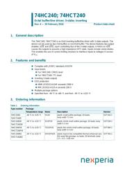 74HC240D,652 datasheet.datasheet_page 1