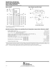 SN74BCT640NSRE4 datasheet.datasheet_page 2