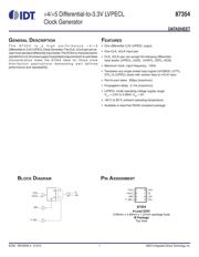 87354AMILFT datasheet.datasheet_page 1