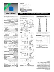 3299Y-1-504 datasheet.datasheet_page 1