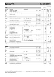 IXA12IF1200TC-TUB 数据规格书 2