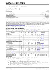 MCP6292-E/SNVAO 数据规格书 2