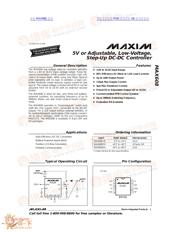 MAX608 datasheet.datasheet_page 1