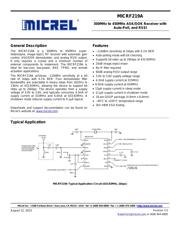 MICRF219A-433-EV 数据规格书 1