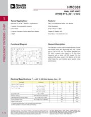 HMC363 datasheet.datasheet_page 1
