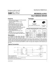 IR2302 Datenblatt PDF