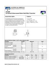 AO3406 datasheet.datasheet_page 1