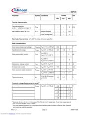 BSP149L6327 datasheet.datasheet_page 2