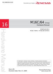 R5F3640MDFB#U0 datasheet.datasheet_page 1