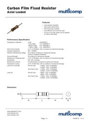 MCF 0.25W 120R datasheet.datasheet_page 1