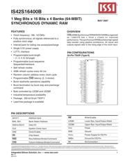 IS42S16400B-7TI datasheet.datasheet_page 1