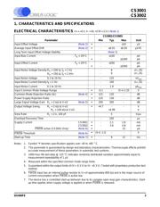 CS3001 datasheet.datasheet_page 3