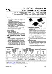 ST92F150JDV1T6 datasheet.datasheet_page 1