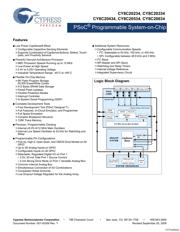 CY8C20334-12LFXI datasheet.datasheet_page 1