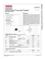 FDB38N30U datasheet.datasheet_page 1