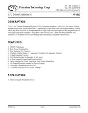 PT6312 datasheet.datasheet_page 1