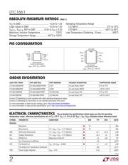 LTC1661CMS8#PBF datasheet.datasheet_page 2