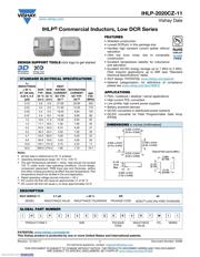 IHLP2020CZER3R3M11 数据规格书 1