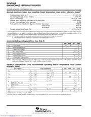 SN74F161ANS datasheet.datasheet_page 6