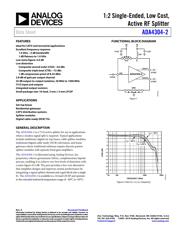 ADA4304-2ACPZ-R7 datasheet.datasheet_page 1