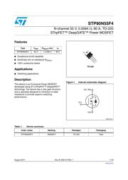 STP90N55F4 datasheet.datasheet_page 1