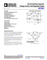 ADP3605ARZ 数据规格书 1