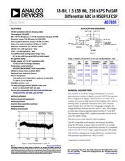 AD8597ACPZ-R2 Datenblatt PDF