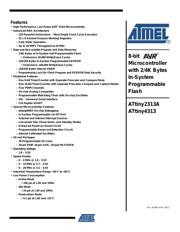 ATTINY4313-PU 数据手册