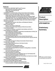 AT91SAM7A3-AU datasheet.datasheet_page 1