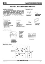 NJM082M datasheet.datasheet_page 1