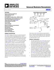 AD630AD datasheet.datasheet_page 1