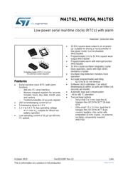 M41T62LC6F datasheet.datasheet_page 1