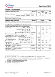 BTS550PE3146XK datasheet.datasheet_page 3