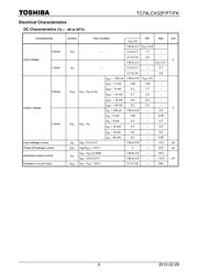 TC74LCX32FN 数据规格书 4