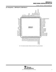 MSP430F412IPMR 数据规格书 3
