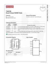 74AC20SJX 数据规格书 1