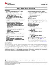 MSP430F2330IYFFR datasheet.datasheet_page 1