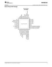 MSP430F2330IYFFR datasheet.datasheet_page 3