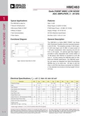 HMC463 datasheet.datasheet_page 1