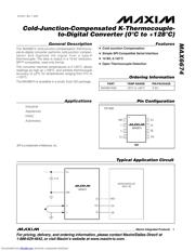 MAX6674ISA+T Datenblatt PDF