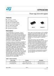 STPIC6C595TTR Datenblatt PDF