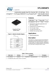 STL15DN4F5 数据规格书 1