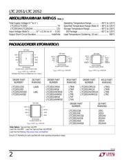 LTC2052 datasheet.datasheet_page 2