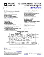 ADV7179WBCPZ-REEL datasheet.datasheet_page 1