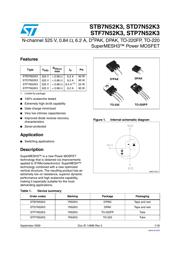 STP7N52K3 datasheet.datasheet_page 1